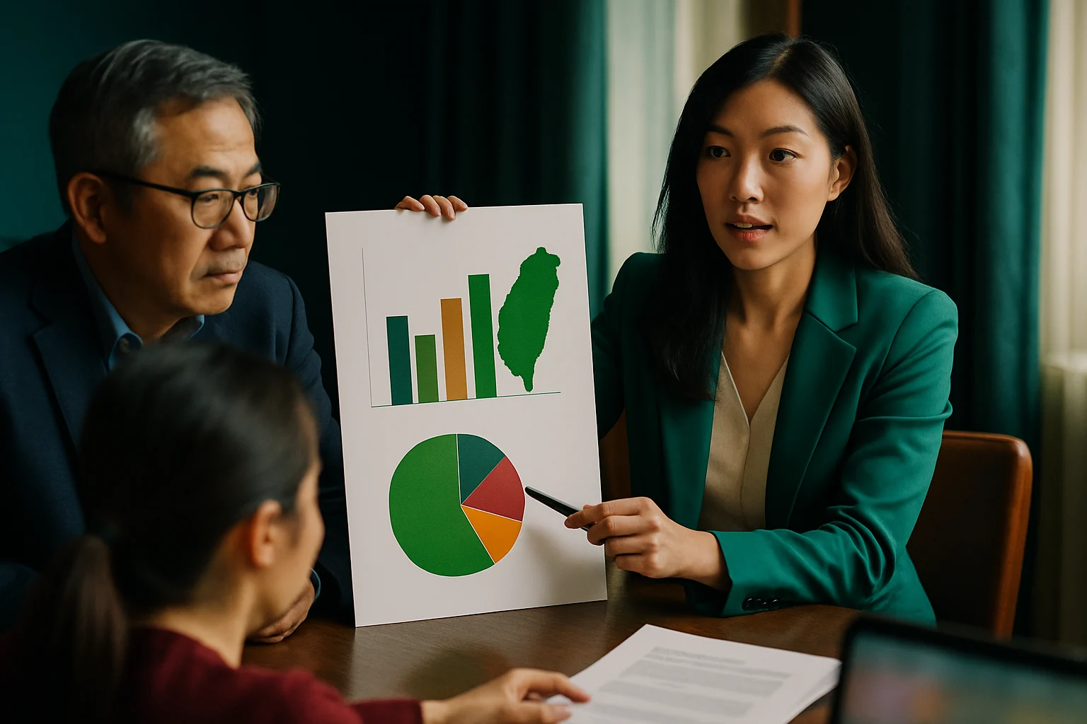 鄭習会后台湾各政党认同者对两岸协商态度对比示意图