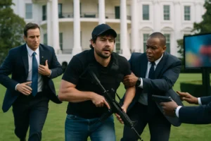 ⚡白宫晚宴事件细节：30岁男子持霰弹枪冲击安保，特朗普夫妇现场蹲伏