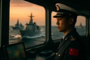 东部战区133号舰艇编队过航横当水道：2026年4月19日远海演训全纪录