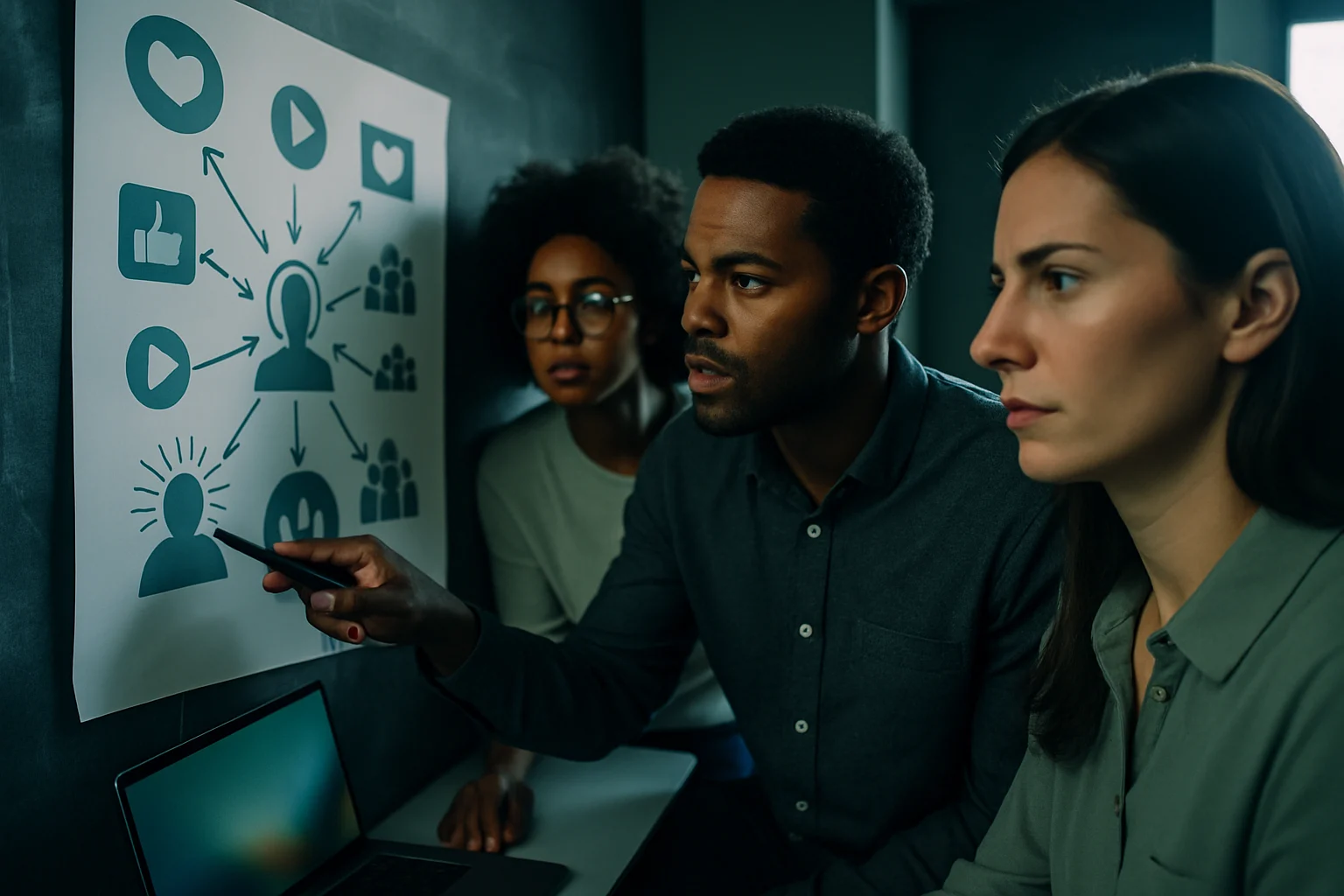 躺平网红短视频内容分析示意图，展示境外资助叙事框架结构