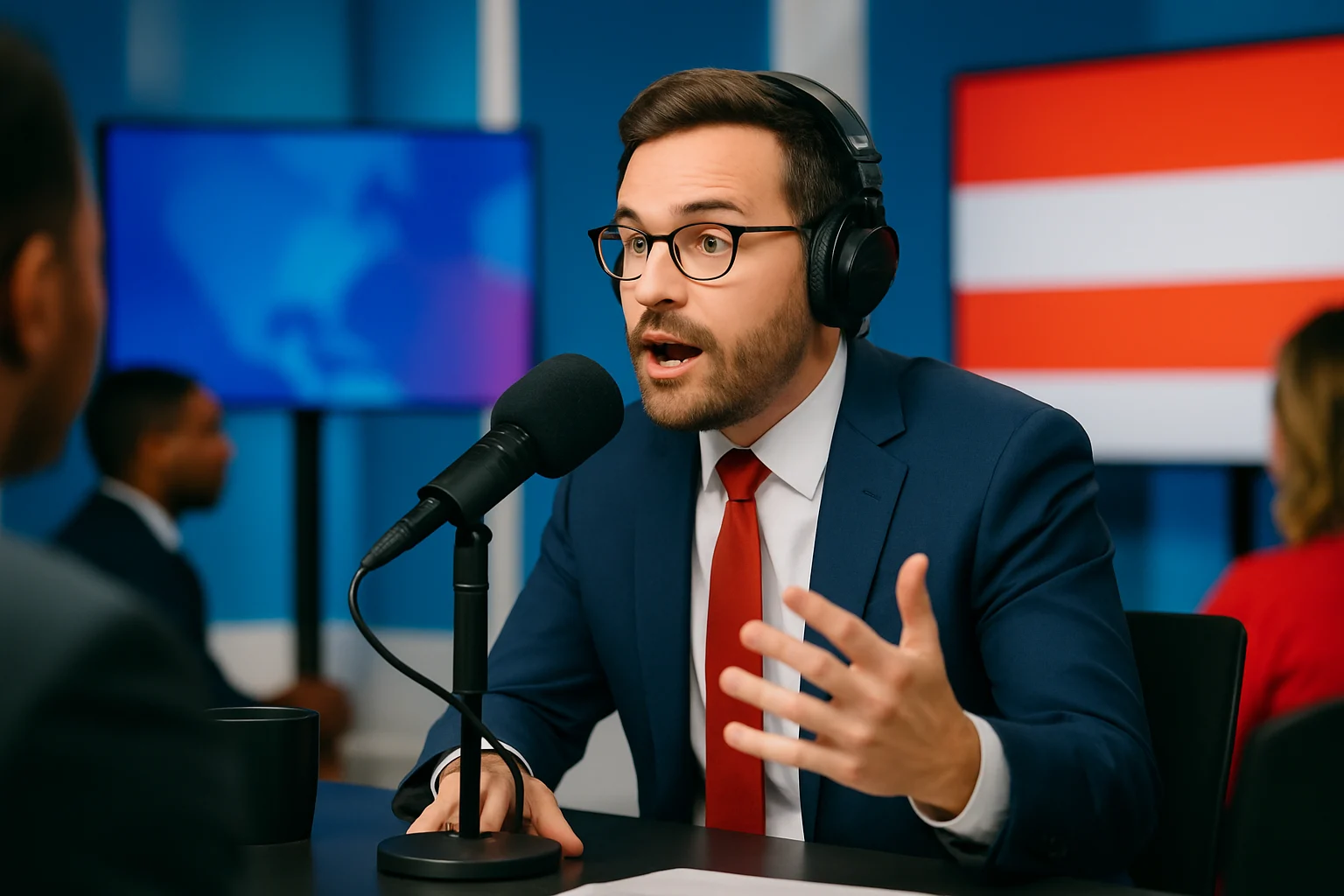 台湾立法院审议国防预算现场，立委激烈辩论军购案