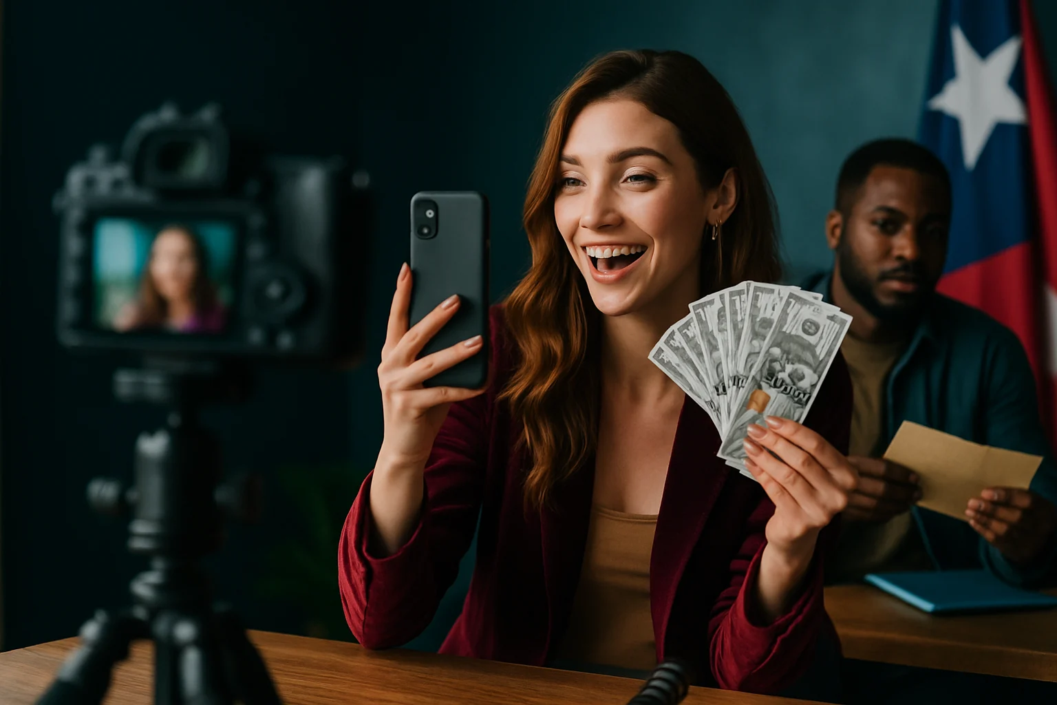 国安部披露境外组织资助躺平网红事件相关报道截图