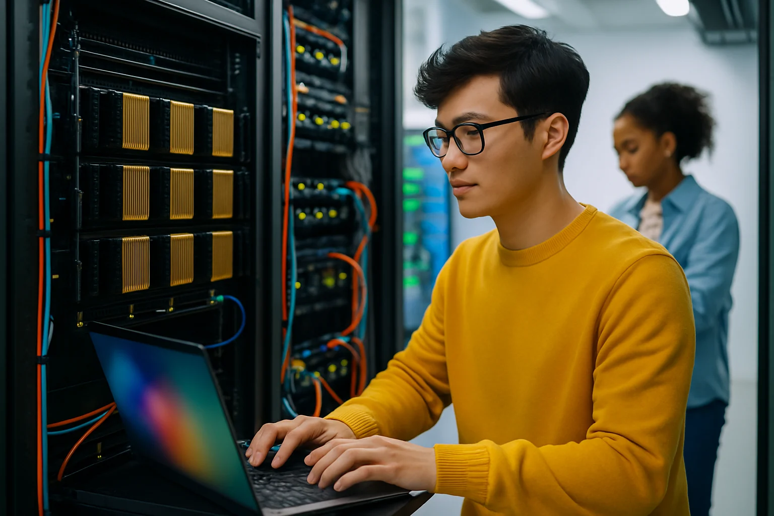 英伟达GB200 NVL72芯片支撑OpenAI GPT-5.5模型运行示意图