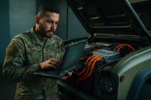 ⚡解放军全地形电动滑板车投入实战：电动战车改写地面作战规则